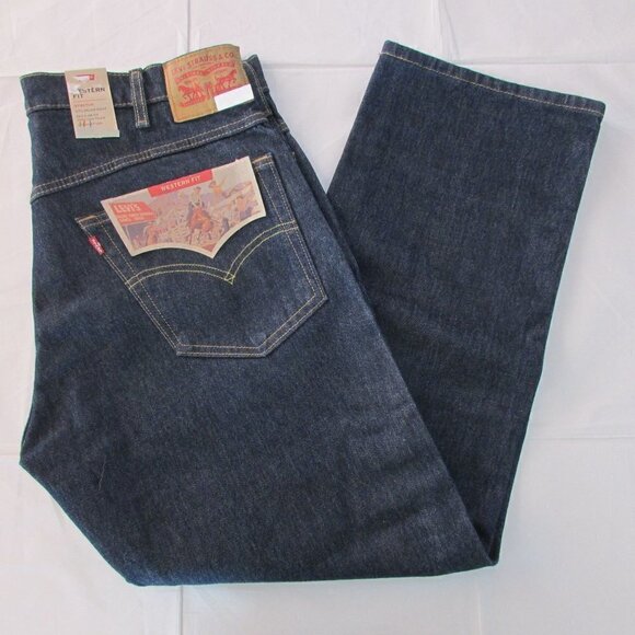 Levi's Men's Western Fit Stretch Cowboy Jeans - On That Mountain - Picture 2 of 4